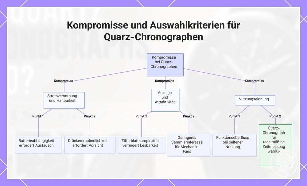 Kompromisse und Auswahlkriterien für Quarz-Chronographen