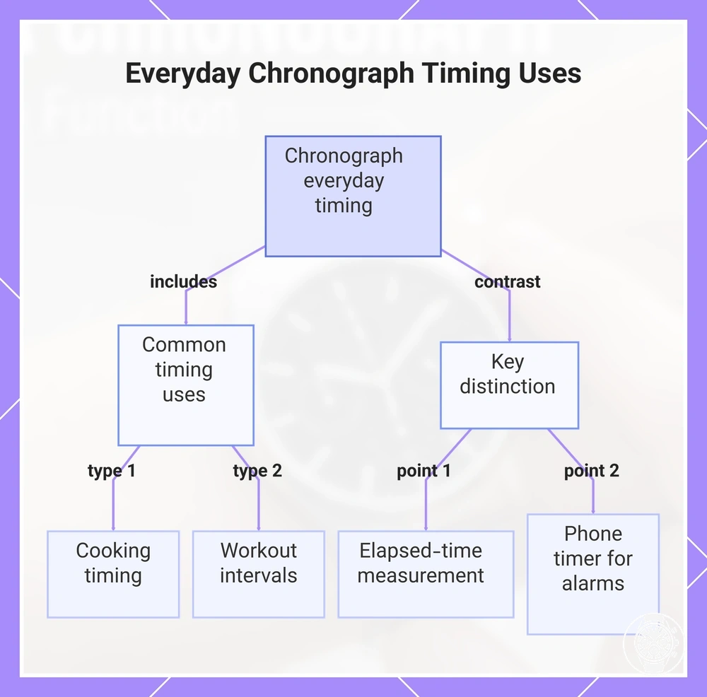 Everyday Chronograph Timing Uses
