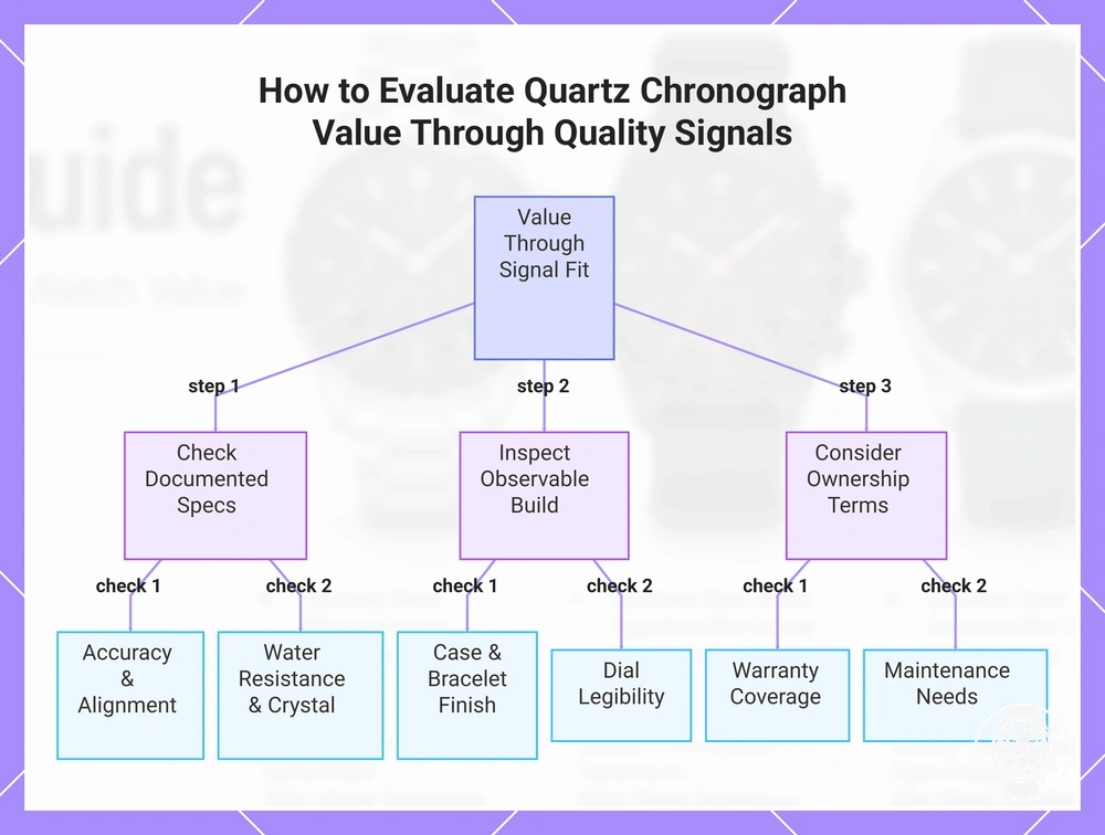 How to Evaluate Quartz Chronograph Value Through Quality Signals