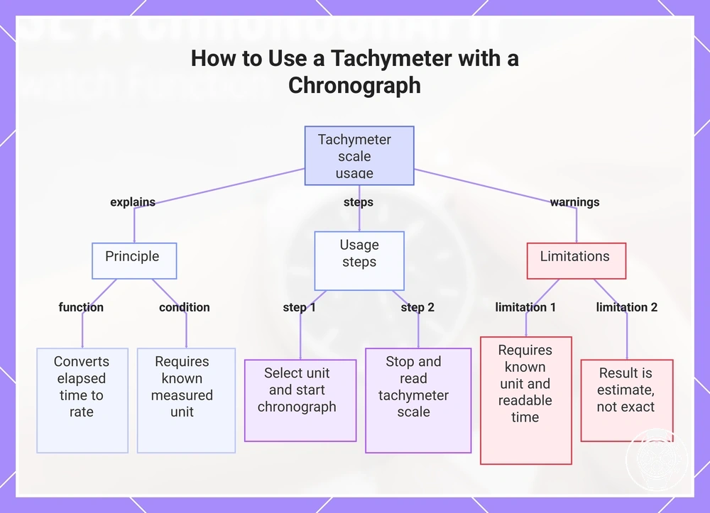How to Use a Tachymeter with a Chronograph