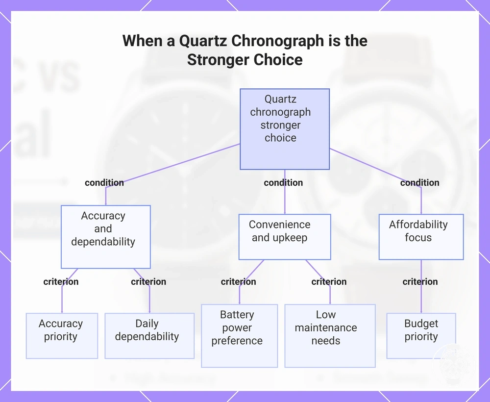 When a Quartz Chronograph is the Stronger Choice