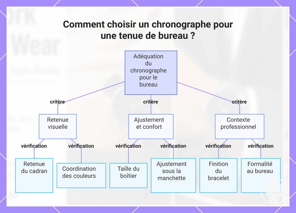 Comment choisir un chronographe pour une tenue de bureau ?