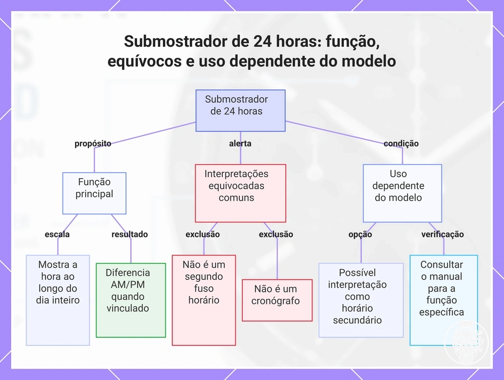 Submostrador de 24 horas: função, equívocos e uso dependente do modelo