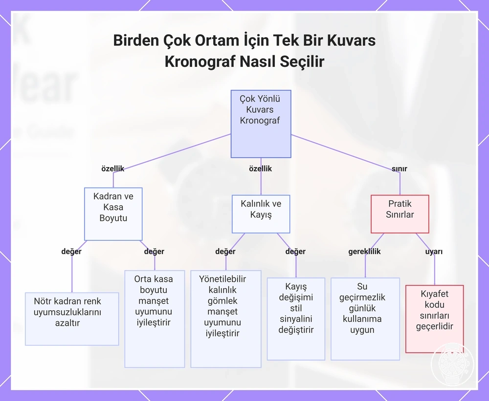 Birden Çok Ortam İçin Tek Bir Kuvars Kronograf Nasıl Seçilir