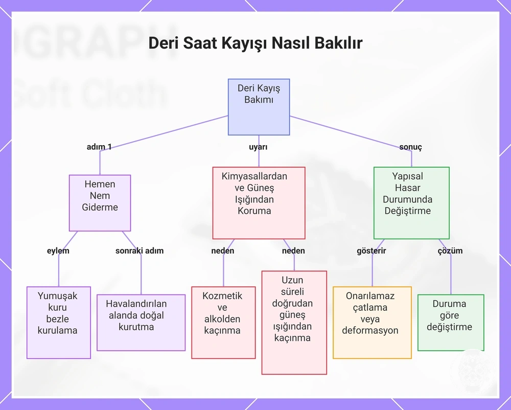 Deri Saat Kayışı Nasıl Bakılır