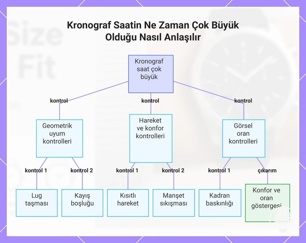 Kronograf Saatin Ne Zaman Çok Büyük Olduğu Nasıl Anlaşılır
