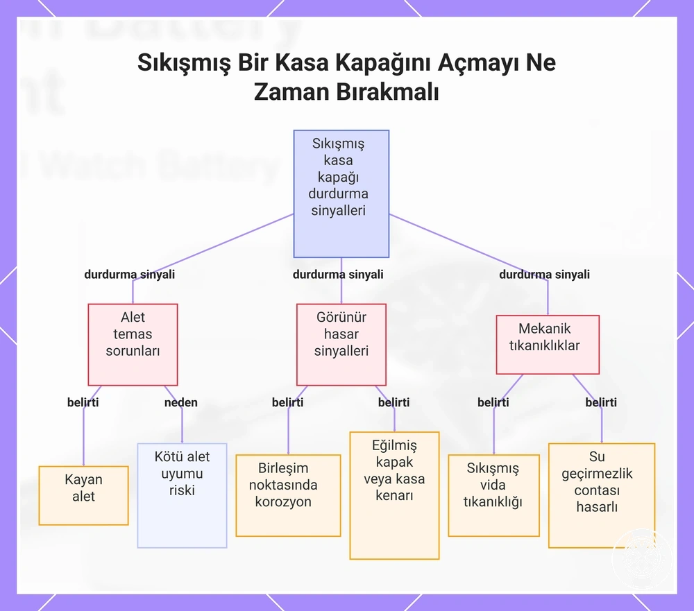 Sıkışmış Bir Kasa Kapağını Açmayı Ne Zaman Bırakmalı